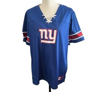 Fanatics Majestic New York Giants Women’s NFL Football Jersey Lace Up XXL  NWT